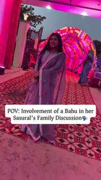 Bahu importance in her sasural🫠

#bahu #sasural #viralreels