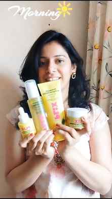 Glow mode: ON! 🍍✨

Morning skincare routine using my curren
