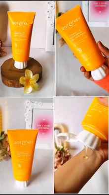 Getting that instant citrus glow with Dot & Key Vitamin C+E 