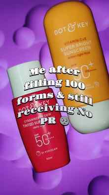 100 applications later and my skin is glowing, but my PR mai