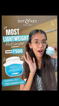 The OG lightweight moisturizer under ₹500. ✨
#dotandkey #do
