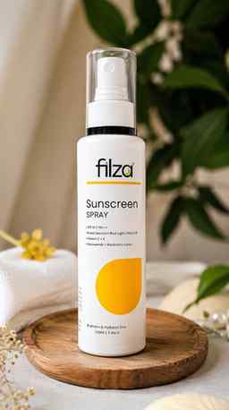 Effortless sun care with @filza.in Filza Sunscreen Spray ✨