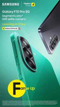 Samsung Galaxy F70 Pro | Built for Budding Creators
#Samsun