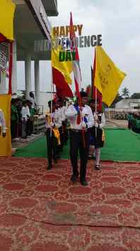Independence Day Celebration @aryanschoolofsciencehjp #tren