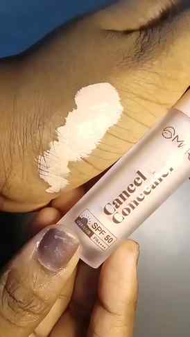Testing the @reachedmars Cancel Concealer in shade 01 Ivory