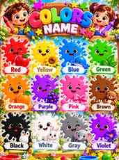 🌈🎨 Learn Colors for Kids! 🎨🌈
🔴 Red, 🟡 Yellow, 🔵 Blue