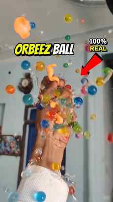 1000 Orbeez Vs Balloon 😯 PART :- 2 #shorts #experiment #vir