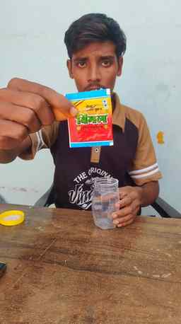 Can gutkha damage the things around it? 😱 #shorts #experime