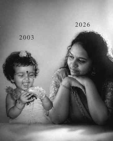 Me to my little me - "Your Smile is precious, keep it real".