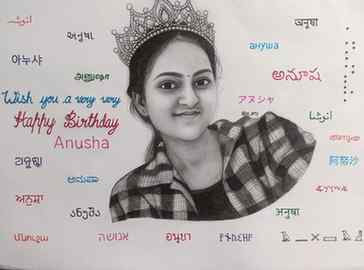 She is going to be 24.. So they wanted to gift her a drawing