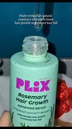 Plix Rosemary hair growth 💹 serum...best for hair fall...tr