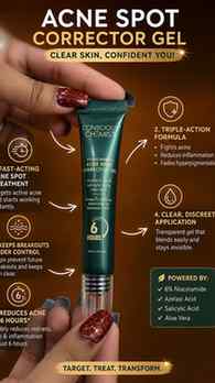 Need clear acne-free skin ?
Comment ‘ Acne -Corrector’ for p