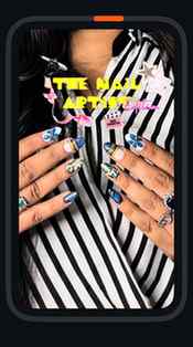 Left ➡️ Right and suddenly my nails became the main characte