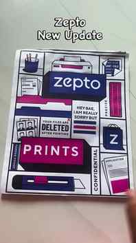 Zepto finds - New update Print Store
@zeptonow Thanks for m