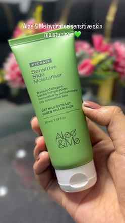 Presenting the Aloe&Me Moisturiser for your sensitive skin w