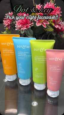 Finding the right face wash for your skin type makes all the