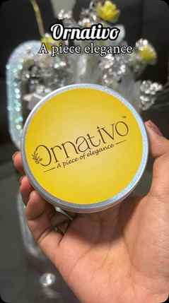 Handcrafted elegance, made just for you. Discover Ornativo✨