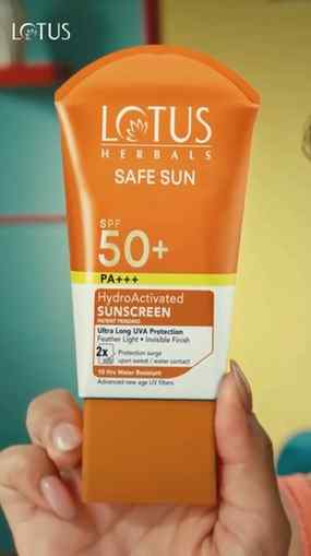 - Get yours on amazon.in
#HydroActivatedSunscreen #AsActiveA