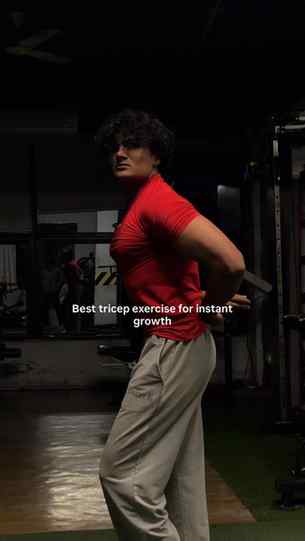 मजबूत विषय 🗿📈
.
.
.
.
#fitness #gym #tricep #bodybuilding