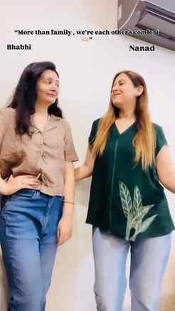 Different roots same heart 💕
#nanadbhabhilove❤️ #trending