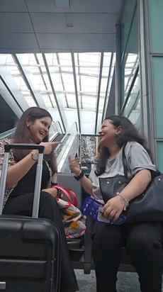 Watch me and one of my most favorite cousin overacting 🫣😂�