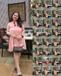 Different outfit, different places, same face, same smile. �