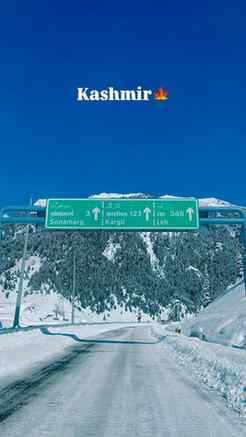 Kashmir 🍁
.
.
.
.
.
.
#kashmir #snow #roadtrip #explore #vi
