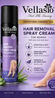 ✨ Vellastio Hair Removal Spray Cream ✨
Get smooth, clean-loo