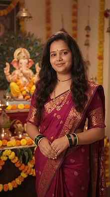 बाप्पा आले… आनंद दाटला! ❤️🙏
#Ganpati #GaneshChaturthi #Mara
