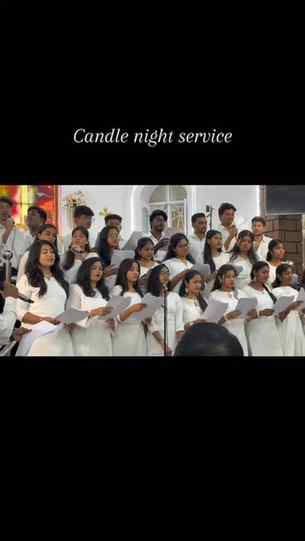 Christmas #candlenight service #love and joy of celebrating