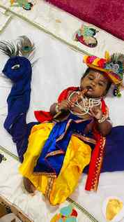 Amazon finds Krishna Costume with Dhoti /Janmashtami/Bal Gop