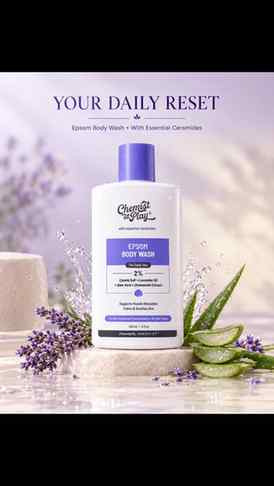 Chemist at Play Epsom Body Wash 🛀🧼
Use my referral to get