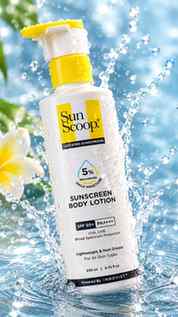 Sun scoop sunscreen body lotion ☀️💫 Pumping out the good vi