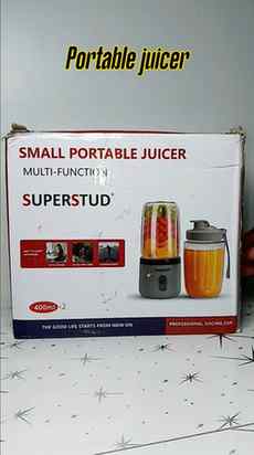 Small portable juicer @superstud.in
It multifunctional it v