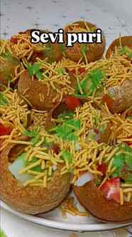 Sevi puri 
.
.
#foodies #foodblogger #mumbaikar #cjp #protes