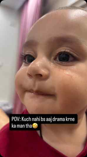 6 months old drama Queen. oh sorry ‘KING’ #kuchikubrothers👦