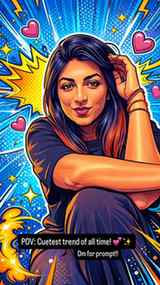#popart Main character energy — pop art edition 🎨✨
.
#reels