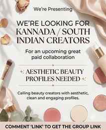 ✨ Calling all creators! ✨
Looking for creators for some exc