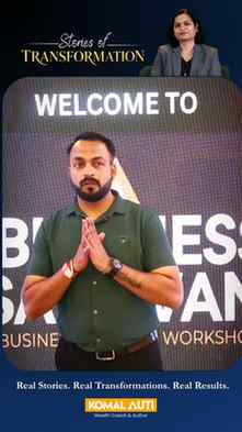 ✨ From Nashik Entrepreneur to a New wealth Perspective!
An