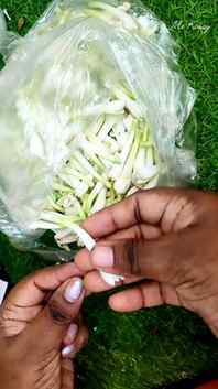 சம்பங்கி பூ மாலை கட்டலாம் வாங்க🌷
[ Sambangi flower garland