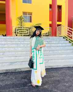 Feathers of dream....🦋
#convocation #graduationday #mjrp