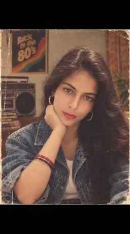 1980s look created with chatgpt prompt ❤️✨ | Like it guys...