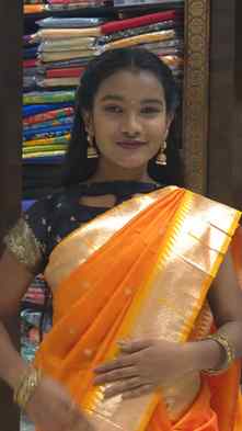 Latest border designs & soft fabric at TARA SILKS, Kothapet