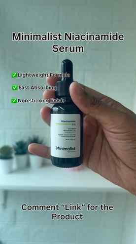 Looking for a niacinamide serum for oily skin? This one dese