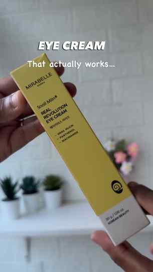 ✨ MIRABELLE SMALL MINE REAL REVOLUTION EYE CREAM | UNDER-EYE