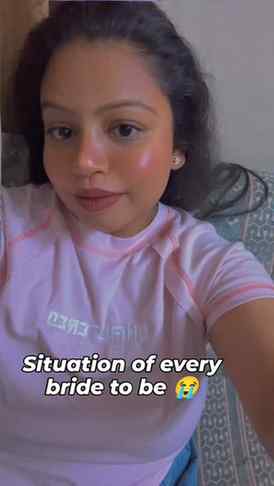 Situation of being a bride to be 🫨🥶🤣🙂🥱
.
.
.
.
.
.
#bri