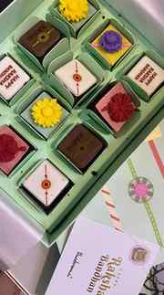 Make your Rakhi special with @theobromapatisserie 
Very tast