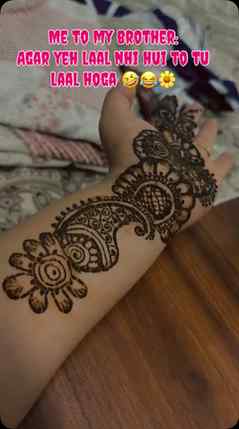 Laal ka badla laal 😂🌼😂😂🤣😂
.
.
.
.
#rakhi #rakshabandha