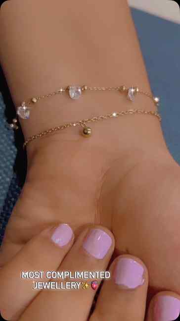 Aesthetic bracelet from @pra_jewels Totally in love with th