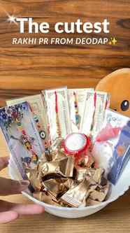 Unboxing the cutest Rakhi's from DeoDap..
They are super sty